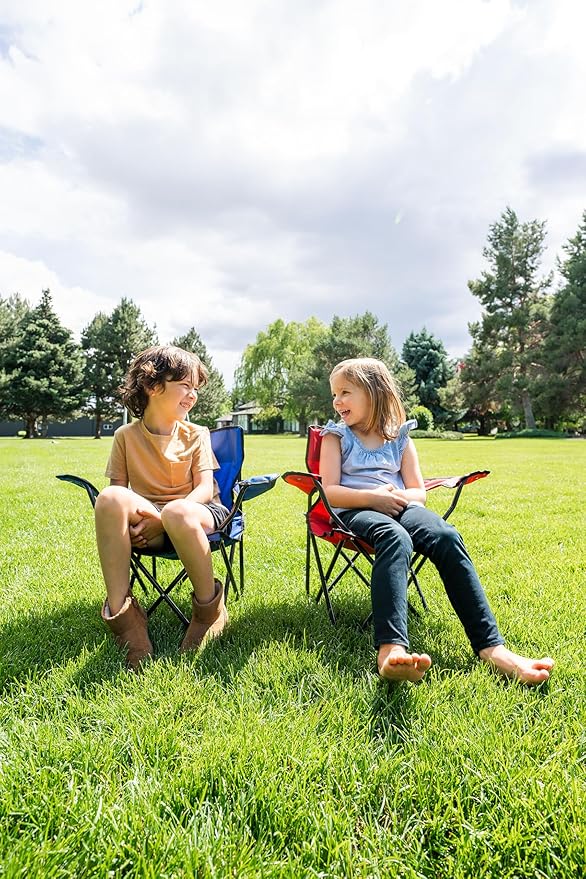 Pacific Play Tents Sapphire Blue Kids Super Folding Chair (56132)