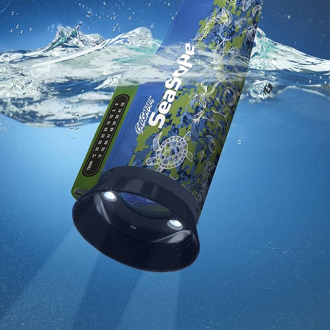 Educational Insights GeoSafari SeaScope, Explore Underwater Without Getting Wet, Includes Magnifier & LED Flashlight, Ages 8+