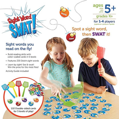 Learning Resources Sight Word Swat