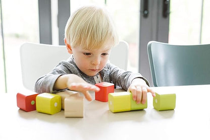 Tegu 15 Piece Magnetic Baby’s First Building Blocks, Tints