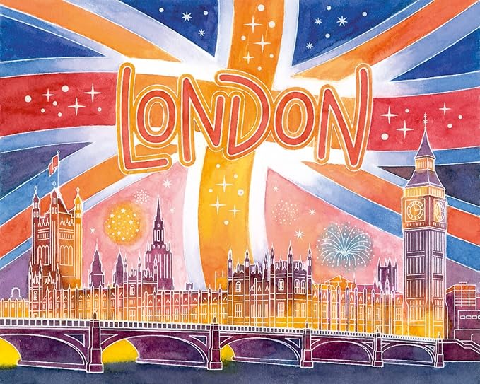 Ravensburger Aquarelle World Cities Arts and Crafts Kit