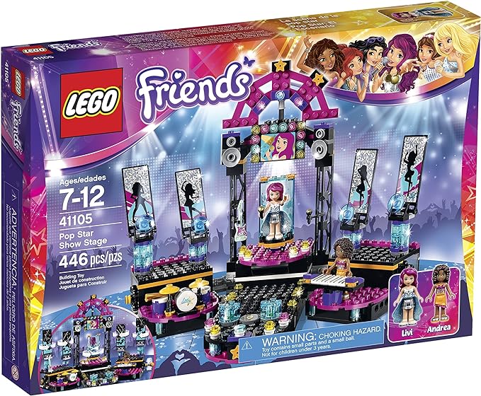 LEGO Friends 41105 Pop Star Show Stage Building Kit