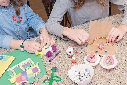 Chenille Kraft Wonderfoam Colors May Vary Shape Decorative Foam Shape, Colors and Size Varies, 0.5 lb Tub, Pack of 3000