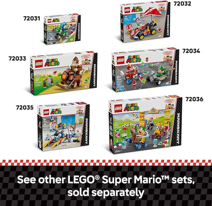 LEGO Super Mario: Mario Kart Standard Kit - Collectible Toy Building Set for Kids, Boys and Girls, Ages 7+ - Nintendo Mario Kart Toy for Fans - Gift Idea for Birthdays - 72032