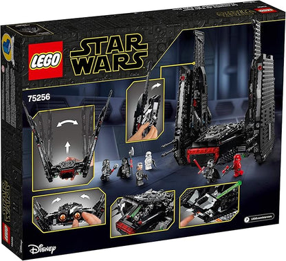LEGO Star Wars: The Rise of Skywalker Kylo Ren’s Shuttle 75256 Star Wars Shuttle Action Figure Building Kit (1,005 Pieces)