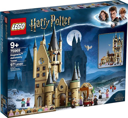 LEGO Harry Potter Hogwarts Astronomy Tower 75969, Castle Toy Playset with 8 Character Minifigures Including Harry Potter and Draco Malfoy, Wizarding World, Birthday Gifts for Kids, Girls & Boys