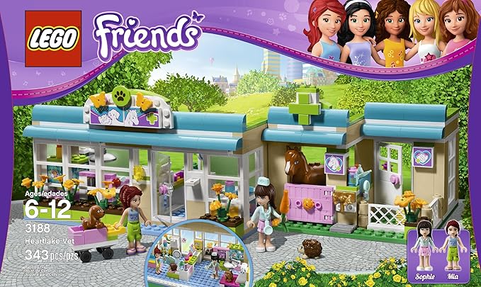 LEGO Friends Heartlake Vet 3188