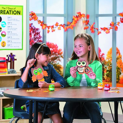 Fun Express Fall Owl Ornament Craft Kit - Makes 12 - Autumn Crafts for Kids