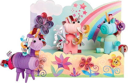 Alex DIY Paper Swirls Unicorn Fantasy Kids Art and Craft Activity