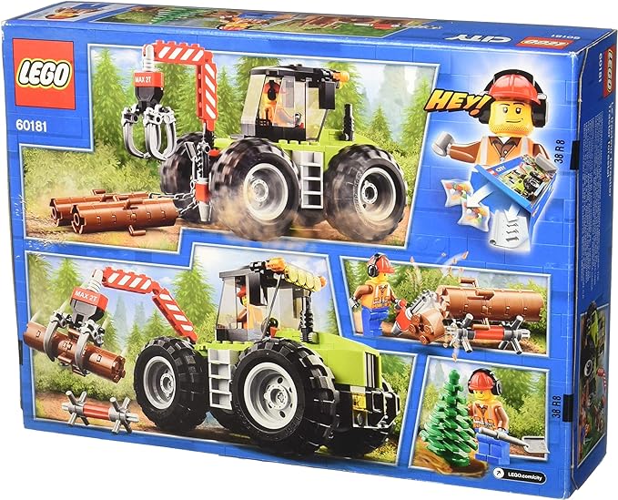 LEGO City Forest Tractor 60181 Building Kit (174 Pieces)