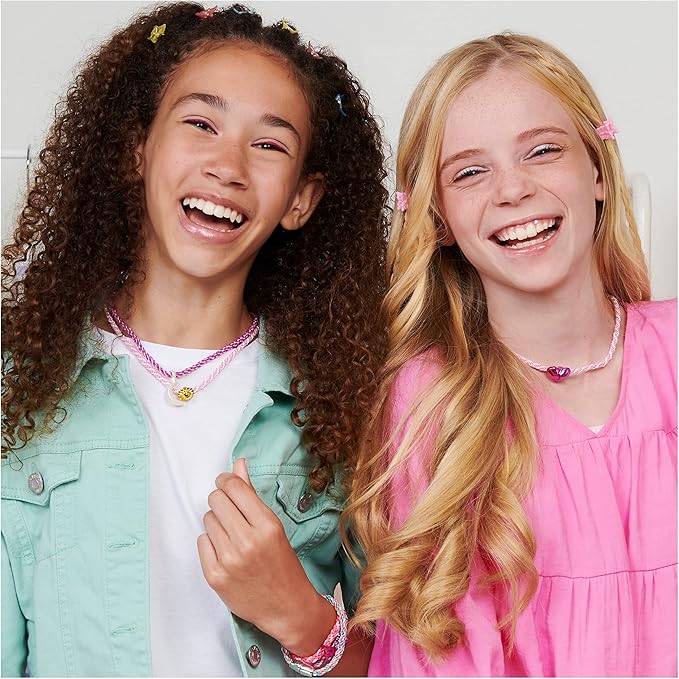 Cool Maker, KumiKreator Bead & Braider Friendship Necklace and Bracelet Making Kit, Arts and Crafts Kids Toys for Girls Ages 8 and up