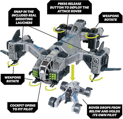 Gladius AC-75 Drop Ship - Construction Toy for Custom Building and Battle Play - Ages 8+