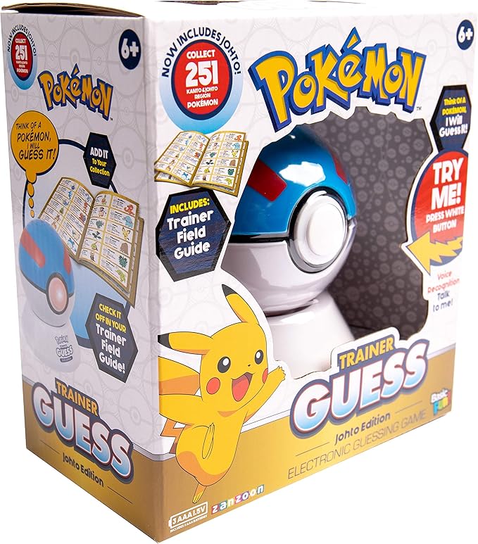 Basic Fun Pokémon Trainer Guess: Johto Edition - Electronic Game