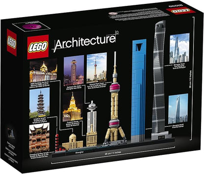 LEGO Architecture Shanghai 21039 Building Kit (597 Pieces)