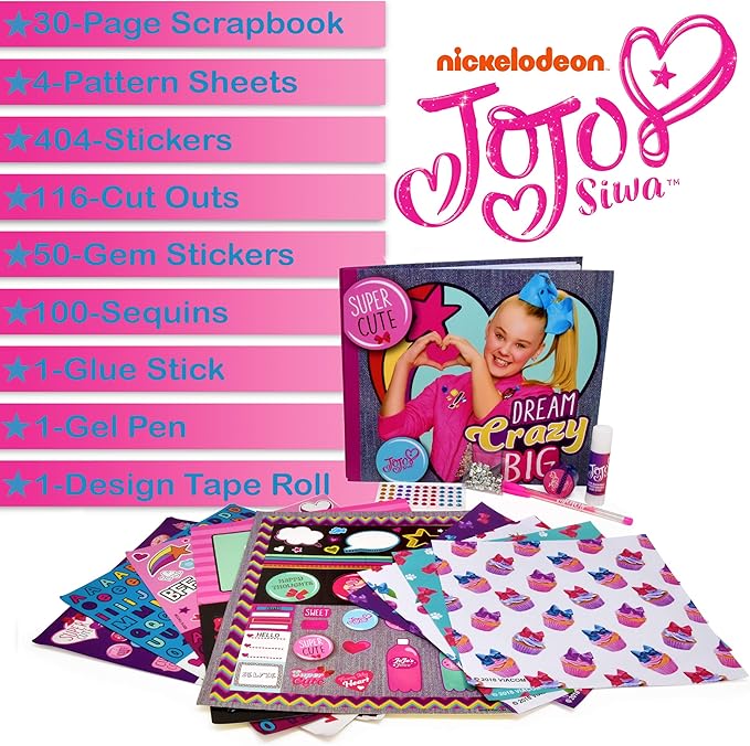 Jojo Siwa Scrapbook Set in Box