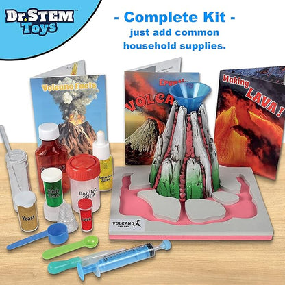 Dr. STEM Toys Volcano Making Experiment Science Lab Kit