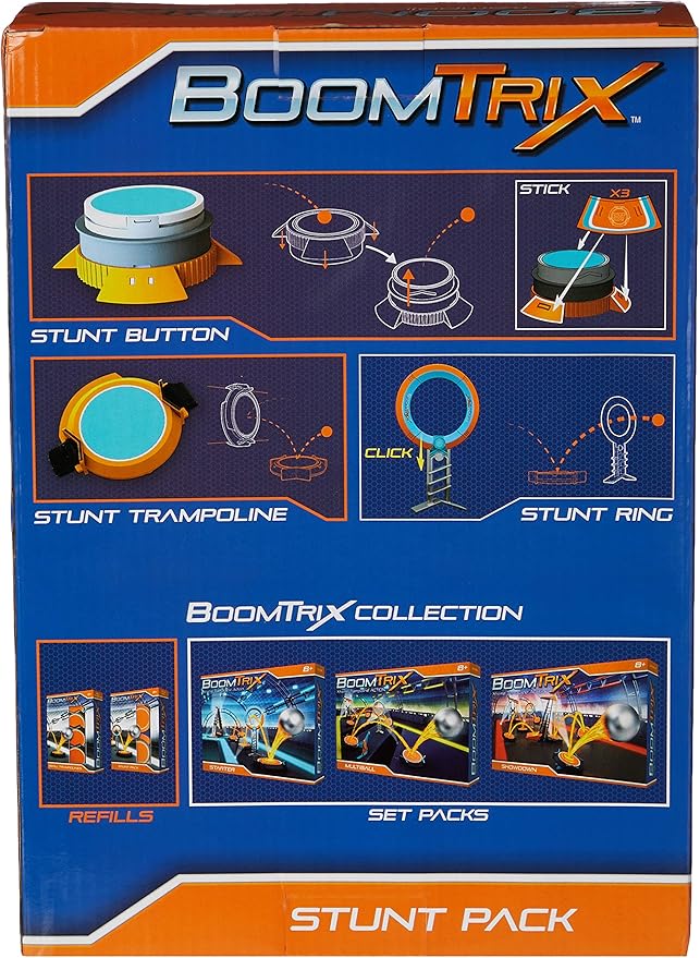 Goliath Boomtrix Stunt Pack Kinetic Metal Ball Chain Reaction Stunt Kit - Fun - Educational - STEM