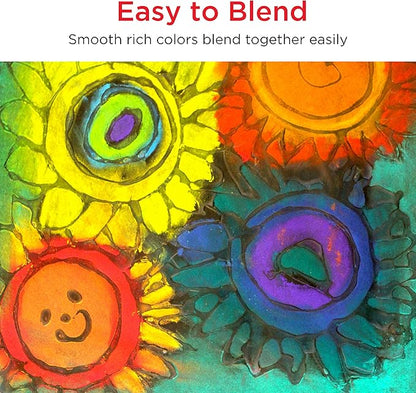 Faber-Castell - Oil Pastels School Pack - Premium Art Supplies For Kids (24 Each of 12 Colors) (288 Count)