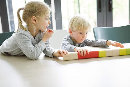 Tegu 6 Piece Magnetic Baby’s First Building Blocks, Tints