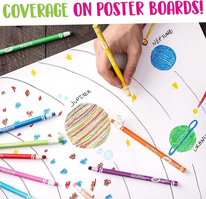 Crayola Crayon Pencils, Easy Peel, Assorted Colors, Coloring Supplies, 12 Count, Multi