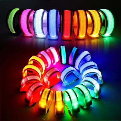 KIRALUMI 40 PCS LED Glow Bracelets, Light Up Wristbands - Halloween Glow in The Dark Party Bracelets Favors Supplies for Christmas, Concerts, Festivals, Game Prizes, Sports, Rave Accessories.