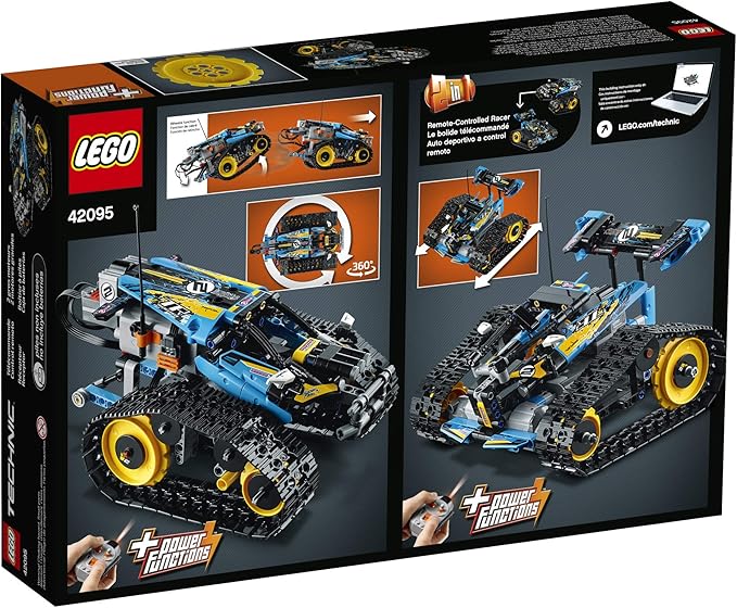LEGO Technic Remote Controlled Stunt Racer 42095 Building Kit (324 Pieces)