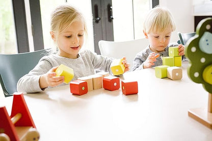 Tegu 15 Piece Magnetic Baby’s First Building Blocks, Tints
