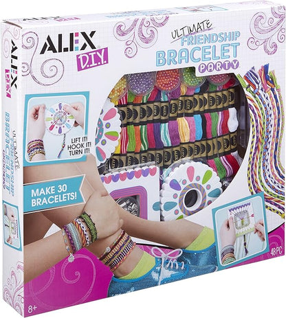 Alex DIY Wear Ultimate Friendship Bracelet Party Kids Art and Craft Activity