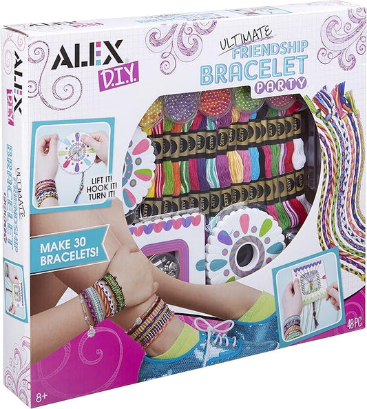 Alex DIY Wear Ultimate Friendship Bracelet Party Kids Art and Craft Activity