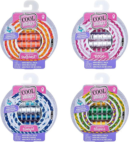 Cool Maker, KumiKreator Bead & Braider Friendship Necklace and Bracelet Making Kit, Arts & Crafts Kids Toys for Girls Ages 8 and up