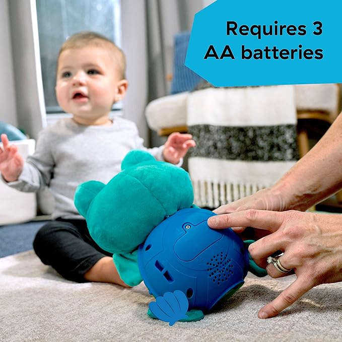 Baby Einstein Ocean Explorers Neptune’s Cuddly Plush Composer Musical Discovery Toy, Ages 6 Months and up