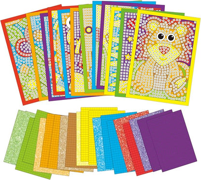 Galt Toys, Mega Mosaics, Kids' Craft Kits, Muliti Foam Pictures, Ages 5 Years Plus