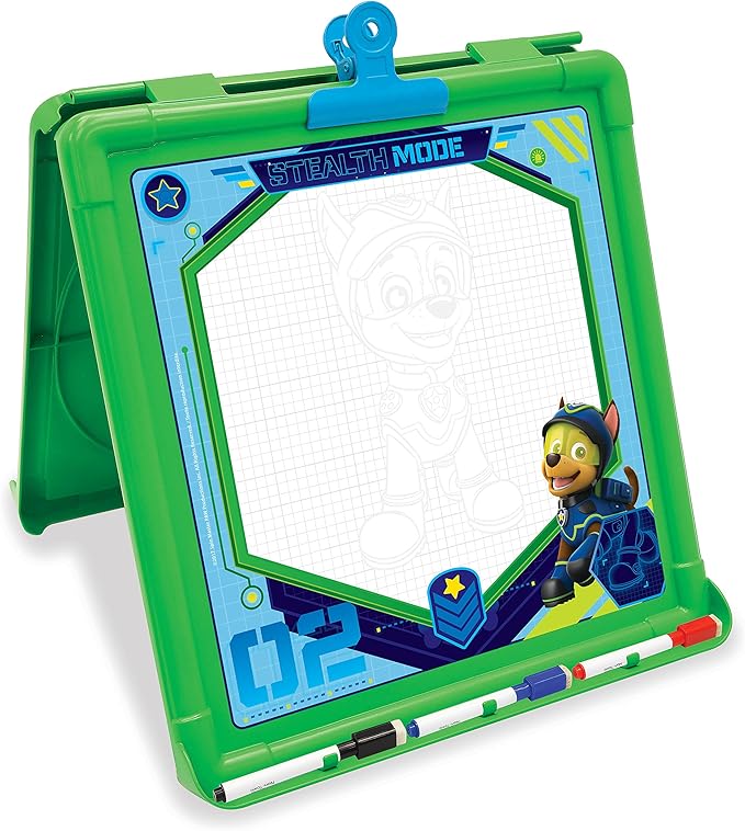 Paw Patrol Code Little Artist Tabletop Easel with 3 Dry Erase Markers