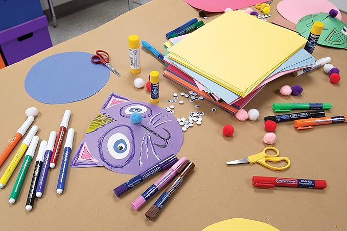 Prang (Formerly SunWorks) Construction Paper, Hot Pink, 12" x 18", 50 Sheets