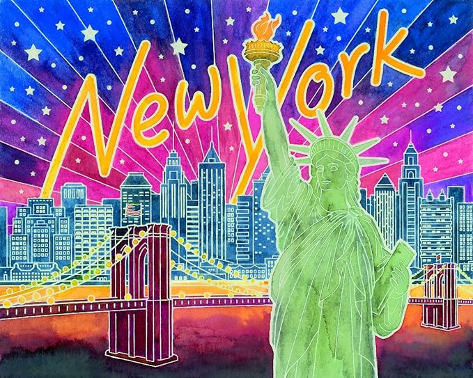 Ravensburger Aquarelle World Cities Arts and Crafts Kit