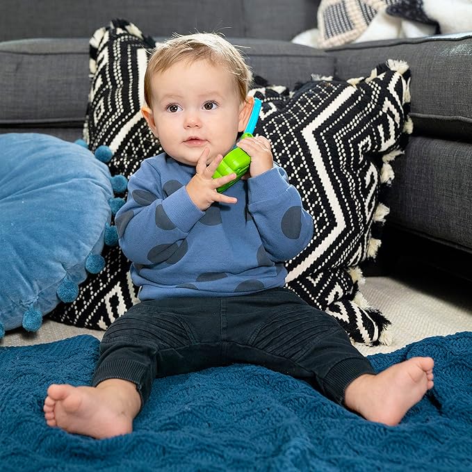 Baby Einstein Ocean Explorers Shell Phone Musical Toy Telephone, Ages 6 Months and up