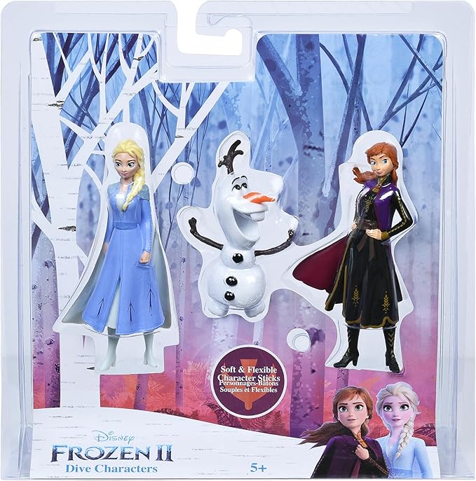 SwimWays Disney Frozen 2 Dive Characters Diving Toys (3-Pack), Bath Toys & Pool Party Supplies for Kids Ages 5 and Up