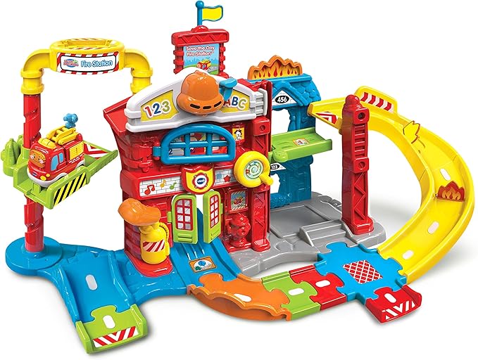 VTech Go! Go! Smart Wheels Save the Day Fire Station