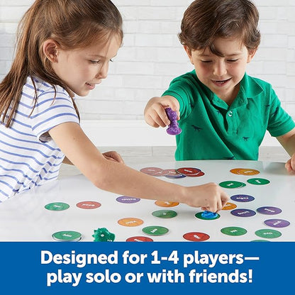 Sight Word Stomp!, Educational Indoor Games, Preschool Alphabet ,Toddler Brain Toys, Toddler Preschool Learning, 114 Pieces, Age 5+