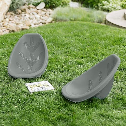 ECR4Kids Leaf Floor Seat, Rocker Chair, Grey, 6-Piece