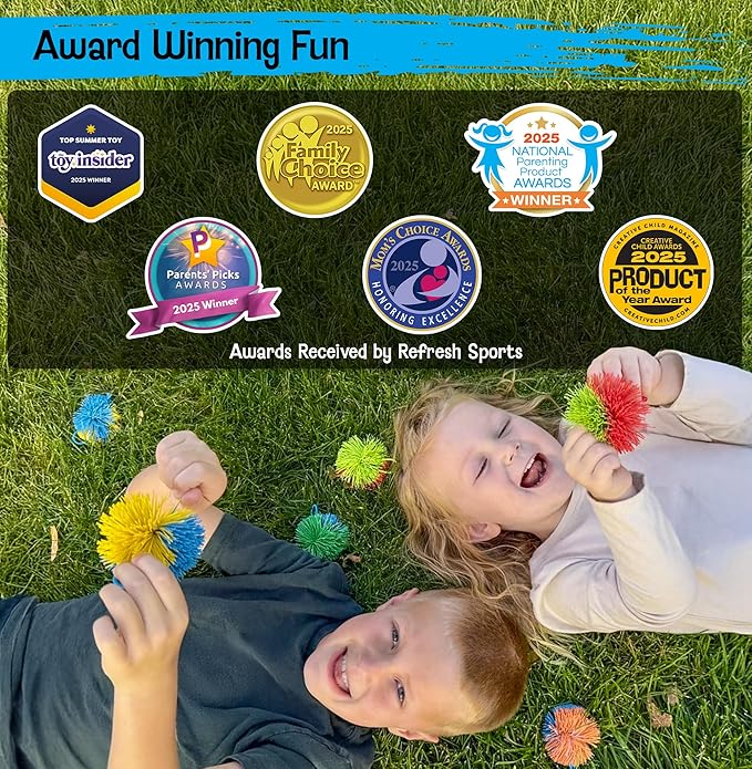 Stringy Balls & Fidget Toys 20 Pack - Fun Sensory Toys for Kids School Classroom - Birthday Gifts Toddler Toys for Boys & Girls - Sensory Bulk Fidget Party Favors 3 4 5 6 7 8 + Year Old Gift Idea