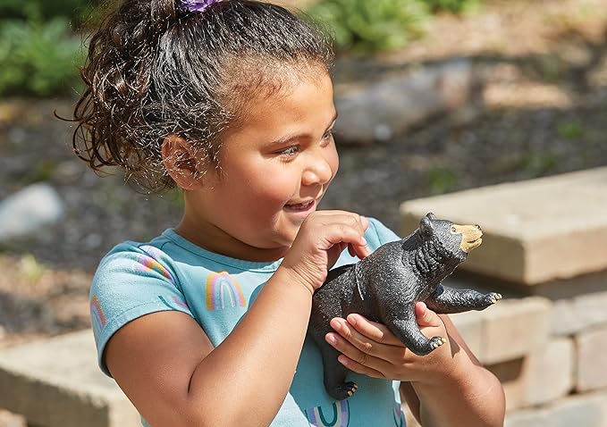 Learning Resources Jumbo Forest Animals - 5 Pieces, Ages 3+ Pretend Play Animals for Toddlers, Preschool Learning Toys, Kids Play Animal Figures, Zoo Animals