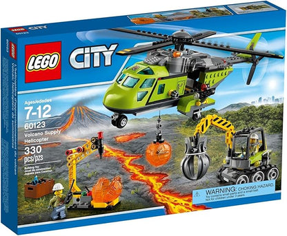 LEGO City Volcano Supply Helicopter Set #60123