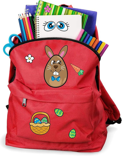 JOYIN 24 PCS Easter Stickers Mix and Match Make a Face Animal Stickers with Easter Egg Themed Pig, Bunny, Chicken, Cow, Sheep, Duck Party Favor Supplies, Art and Craft