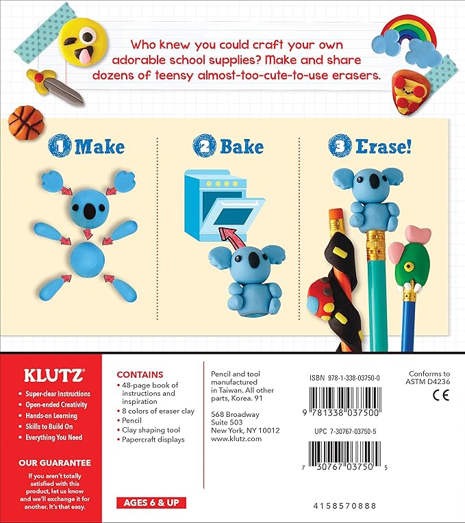 Make Your Own Mini Erasers