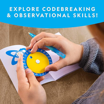 NATIONAL GEOGRAPHIC Spy Science Kit - Kids Spy Activity Set, Complete 10 Secret Missions with Gadgets for Kids and Gear, Detective Kit, Science Kits, Pretend Play