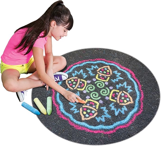 Alex Art Sidewalk Mandala Sweet Stuff, Multicolor