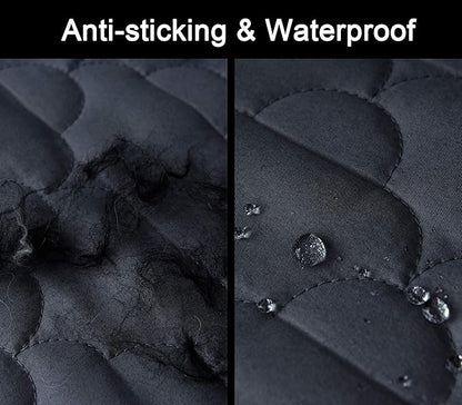 CHHKON Waterproof Nonslip Recliner Cover Stay in Place, Dog Couch Chair Cover Furniture Protector, Ideal Loveseat Slipcovers for Pets and Kids (Dark Grey, 30'')