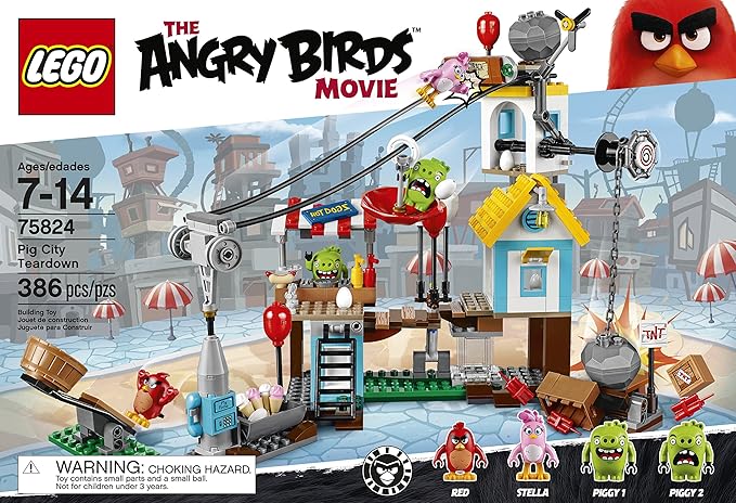 LEGO Angry Birds 75824 Pig City Teardown