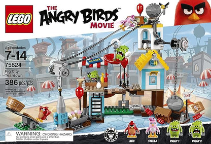 LEGO Angry Birds 75824 Pig City Teardown